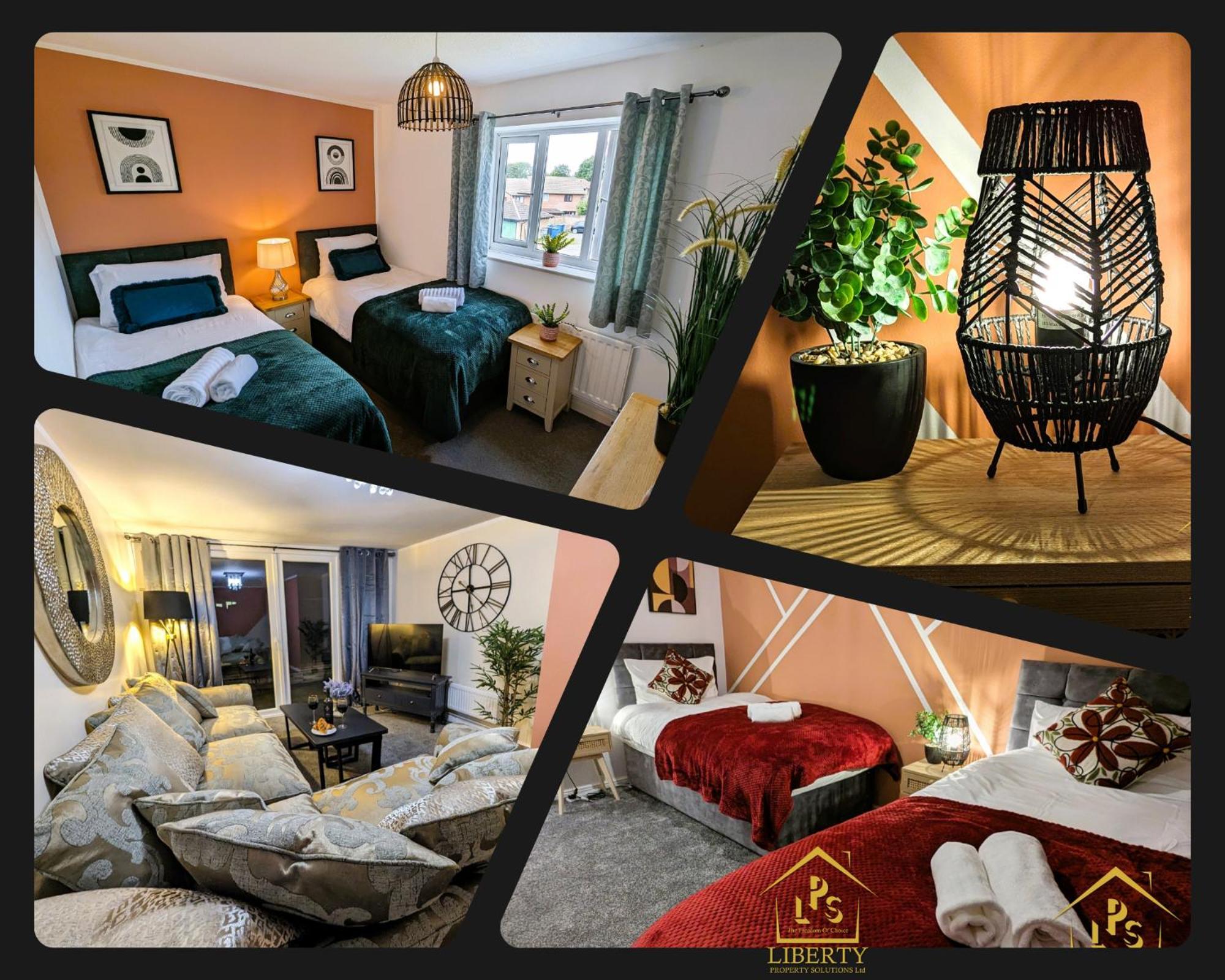 6 Guests * 4 Bedroom * Free Wi-Fi *Хънтингдън Екстериор снимка