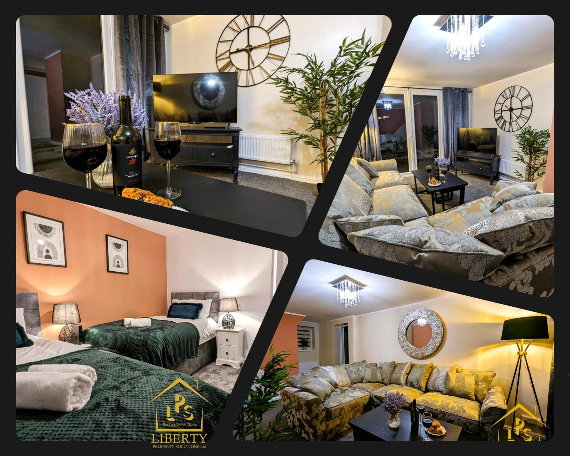 6 Guests * 4 Bedroom * Free Wi-Fi *Хънтингдън Екстериор снимка